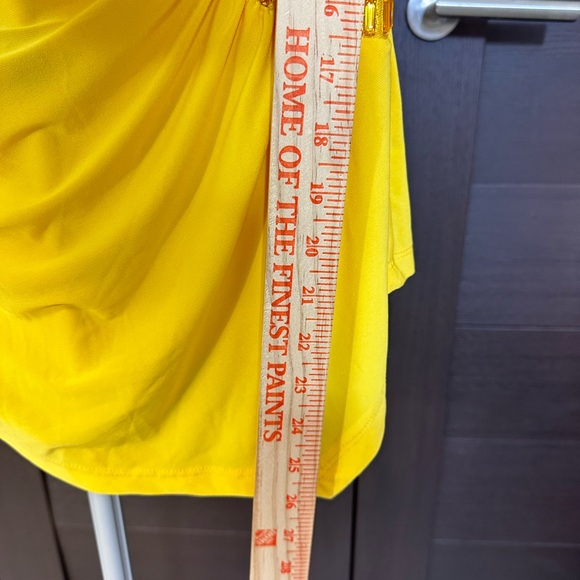 Sunshine Yellow Women's Blouse with Embellishments - Picture 7 of 10